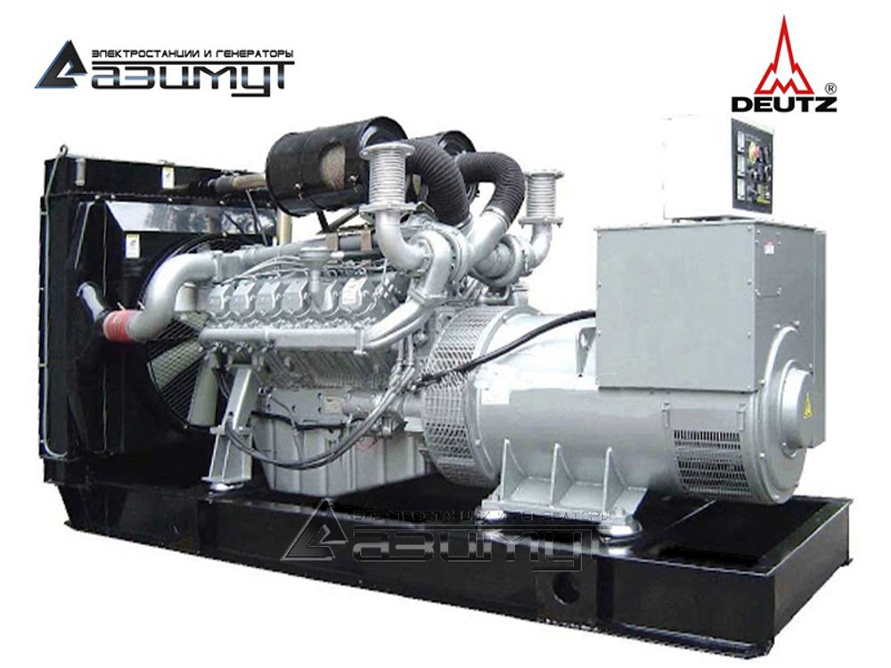 Дизельный генератор Азимут АД-600С-Т400-2РМ6C Deutz с автозапуском