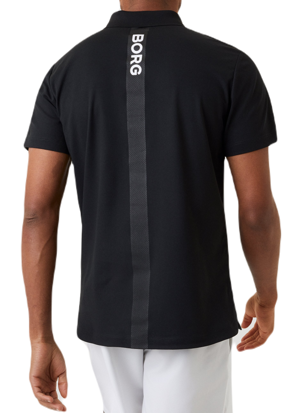 Мужское теннисное поло Björn Borg Ace Polo - черный