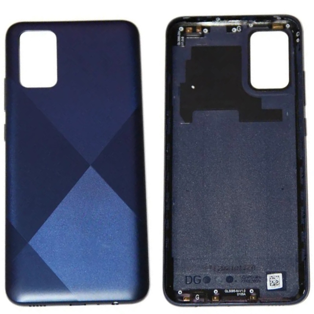 Задняя крышка для Samsung Galaxy A02S (SM-A025F) Синий