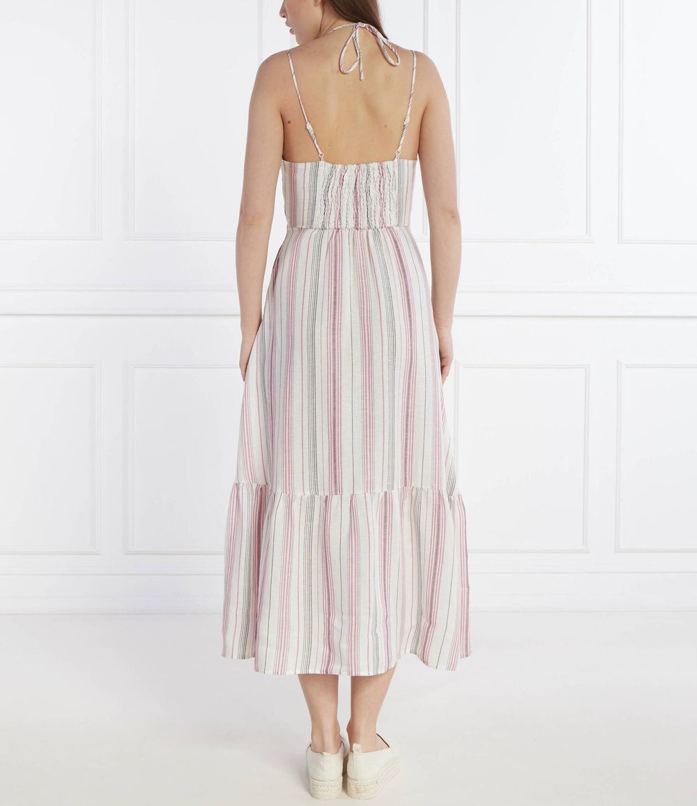 Льняное платье DIANA Pepe Jeans London - белый(PL953496)