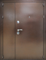 Дверь входная Леда двустворчатая