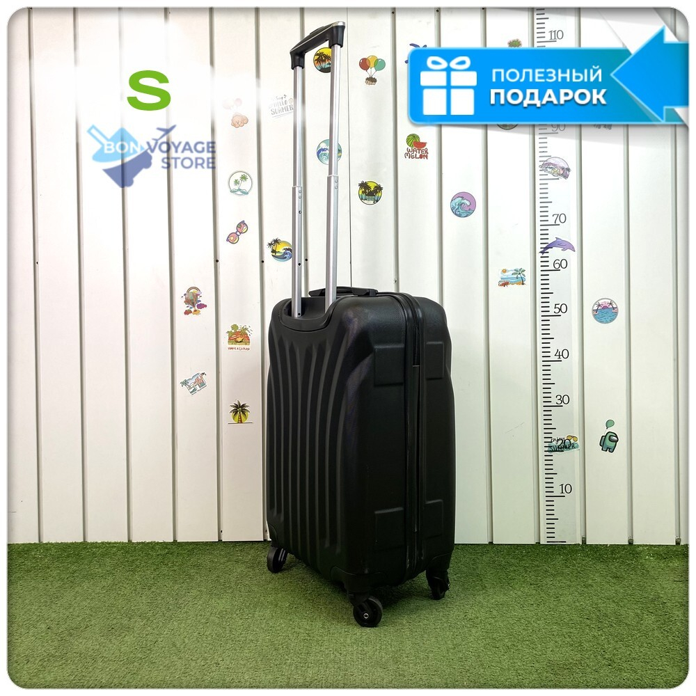 Маленький чемодан L'Case Phuket, черный, S