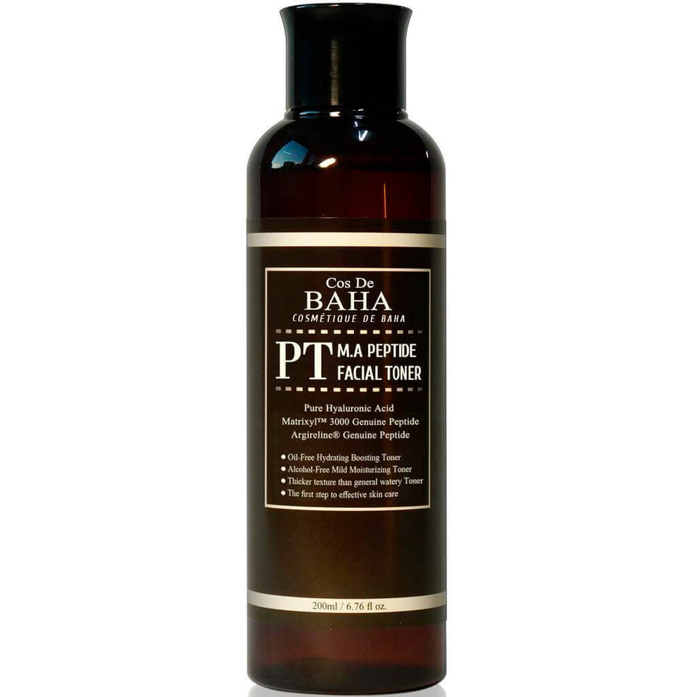Пептидный тонер с матриксилом и аргирелином Cos De BAHA M.A Peptide Facial Toner