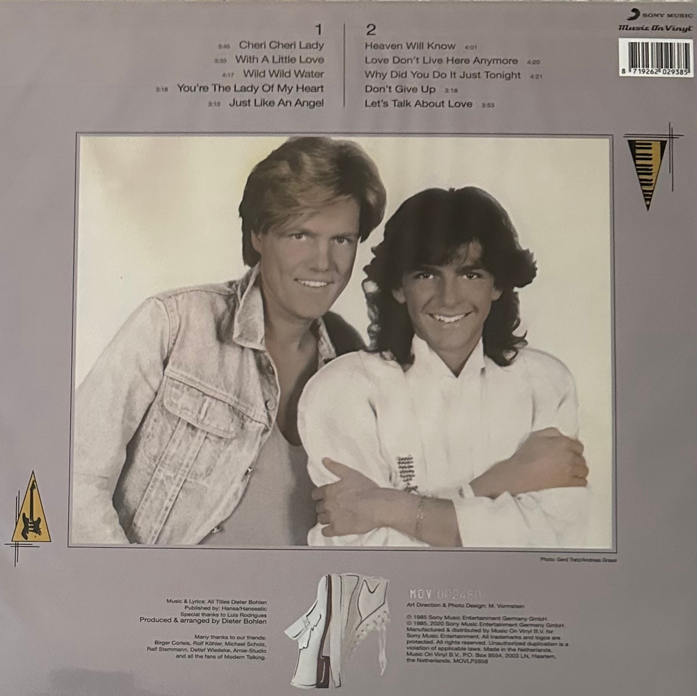 Modern Talking - Let's Talk About Love - The 2nd Album (Европа 2023г.) Blue