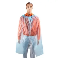 Накидка для пациента 1,6х1,1 м спанбонд плотность 2 голубая 10 шт