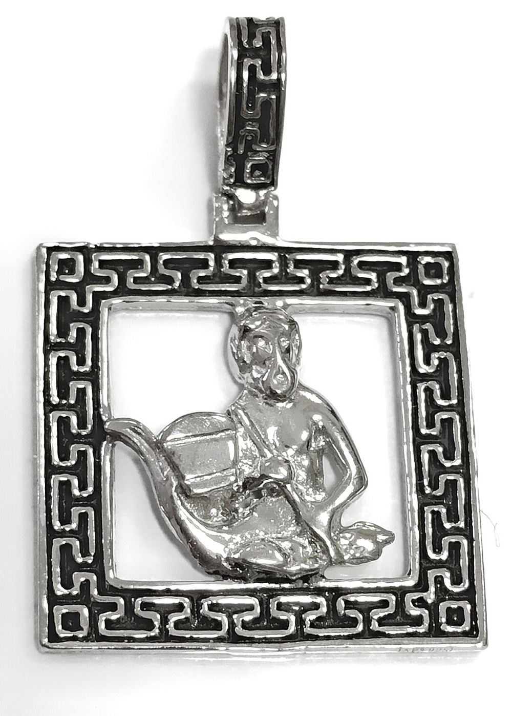 Ювелирная подвеска из серебра "Водолей"