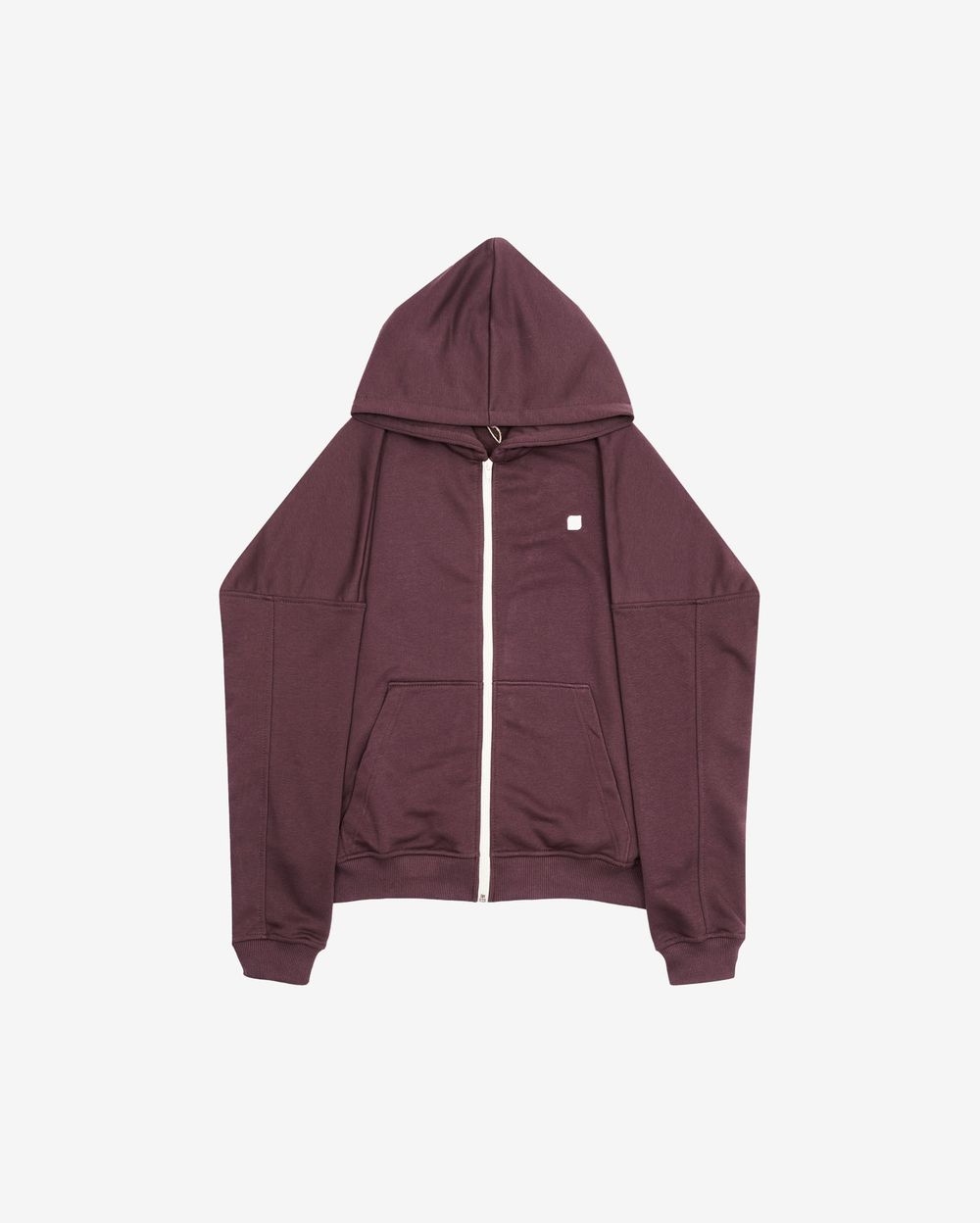 Худи One Two Zip-Up Hoodie Logo Catawba Grape фиолетовый