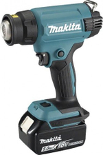 Фен строительный MAKITA DHG 181 RT1J аккумуляторный DHG181RT1J