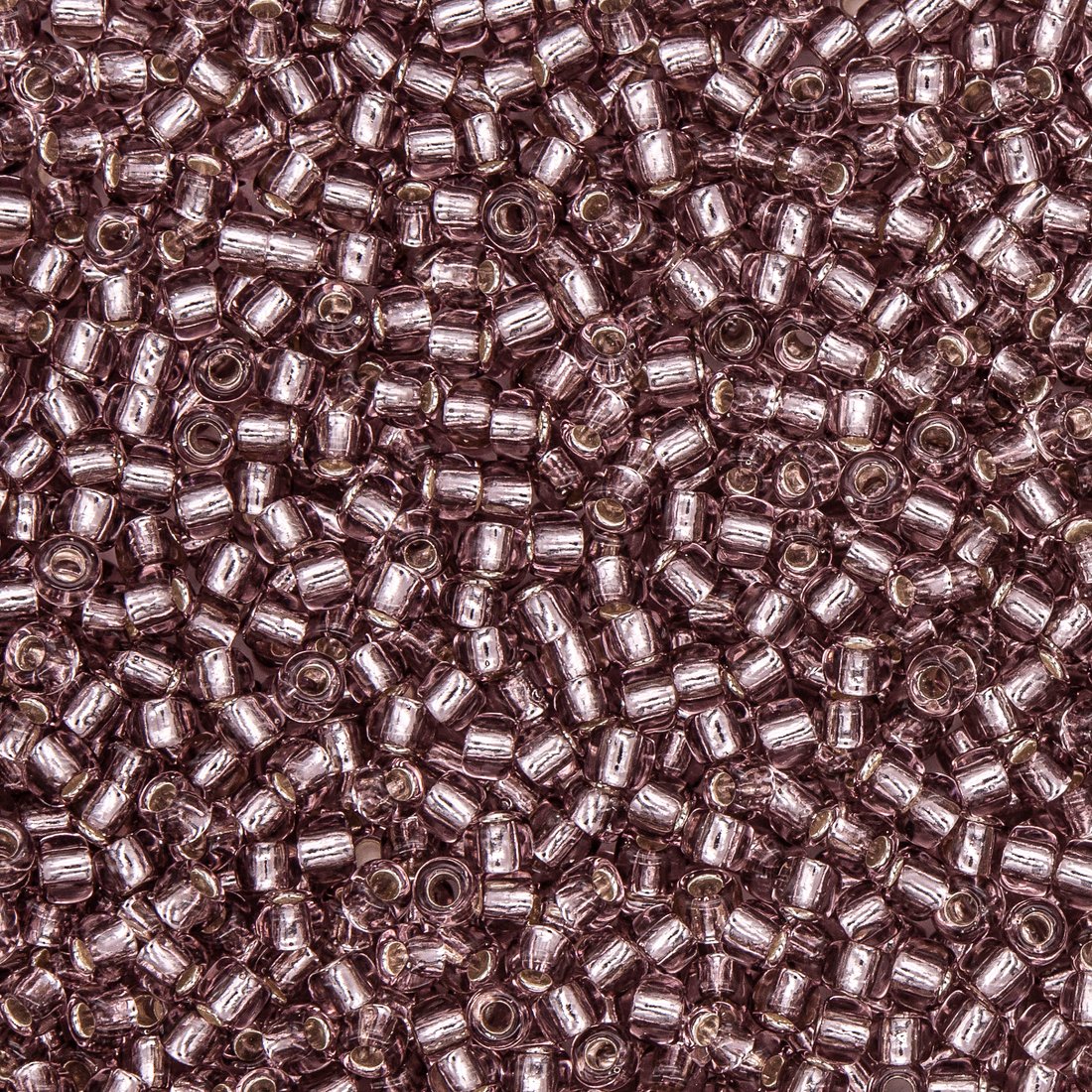 Японский бисер TOHO Round 11/0 (№26), с внутренним серебрением, прозрачный