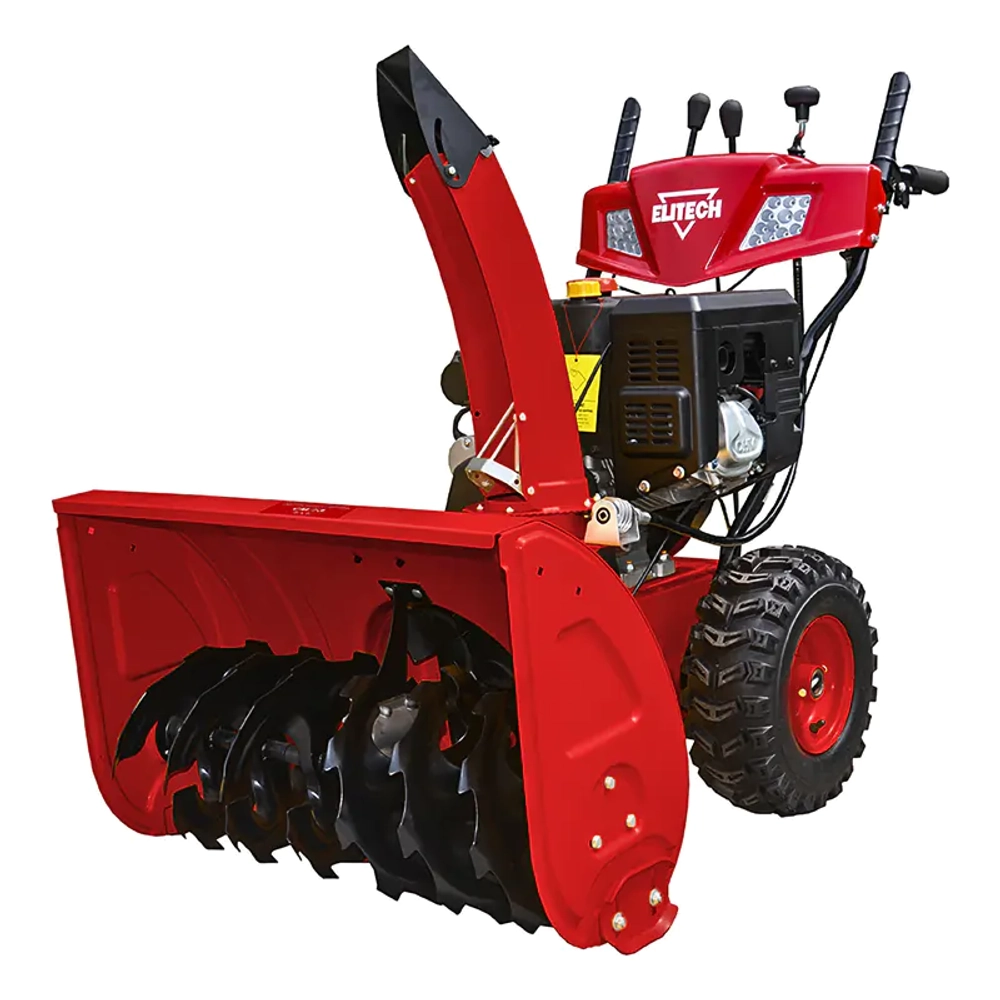 ELITECH СМ 7Э (Е1609.005.00) снегоуборочная машина 7 л.с, ковш 62 см, выброс 15 м, 6 вперед/2 назад 200869