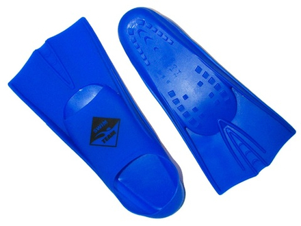Ласты для бассейна размер 27-29 SWIM TEAM :TE-2737-1  (голубой)