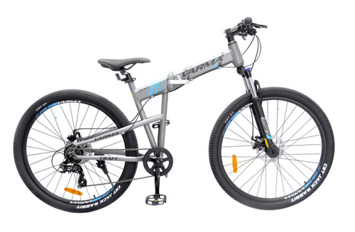 Велосипед 27.5" VARMA CRAFT р.18" 7ск. 2024+ серый