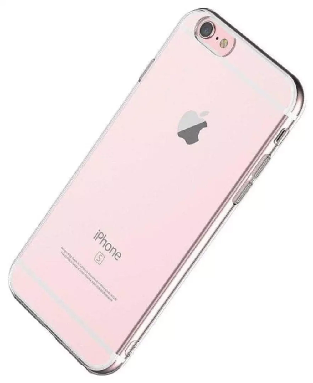 Чехол силиконовый для iPhone 6 / 6S прозрачный