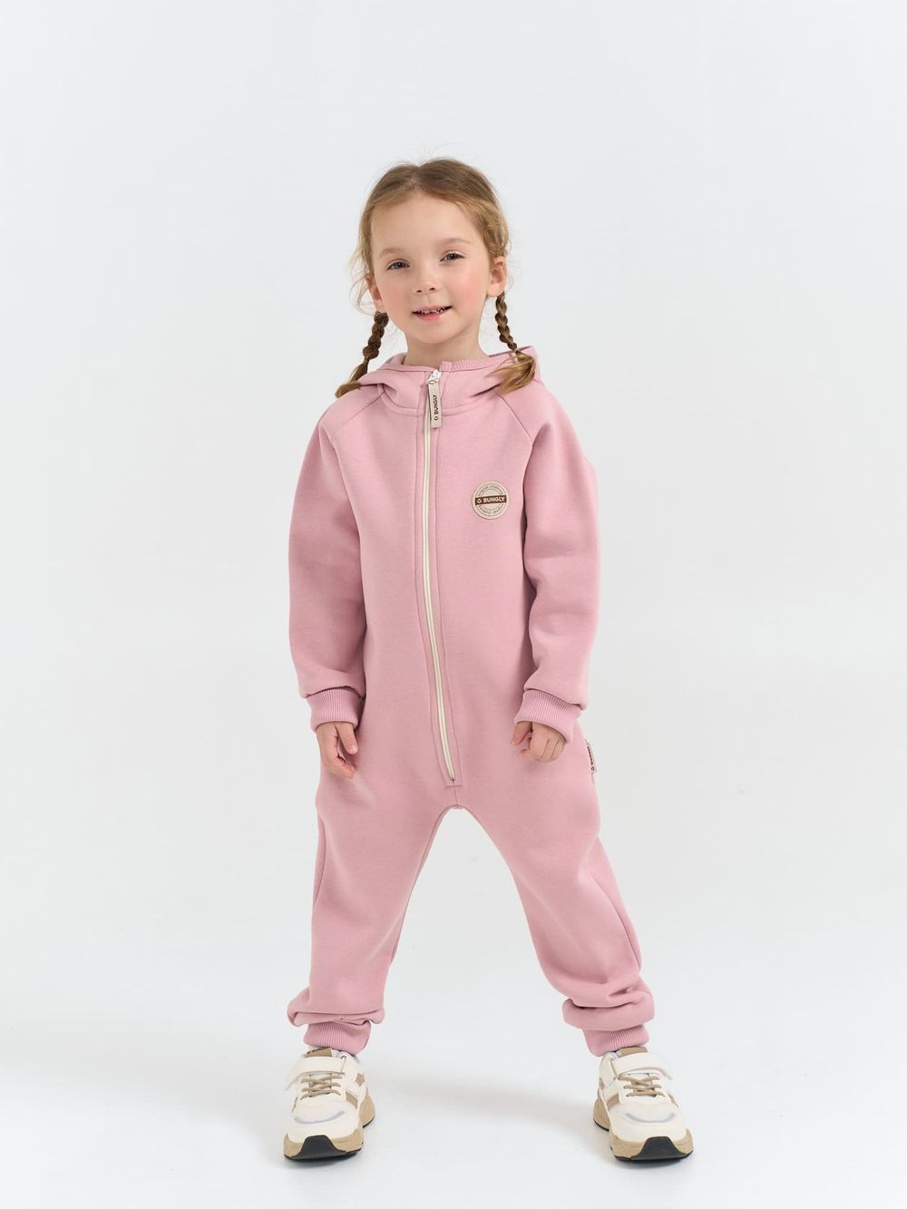 Комбинезон с клапаном "Пудра" утепленный