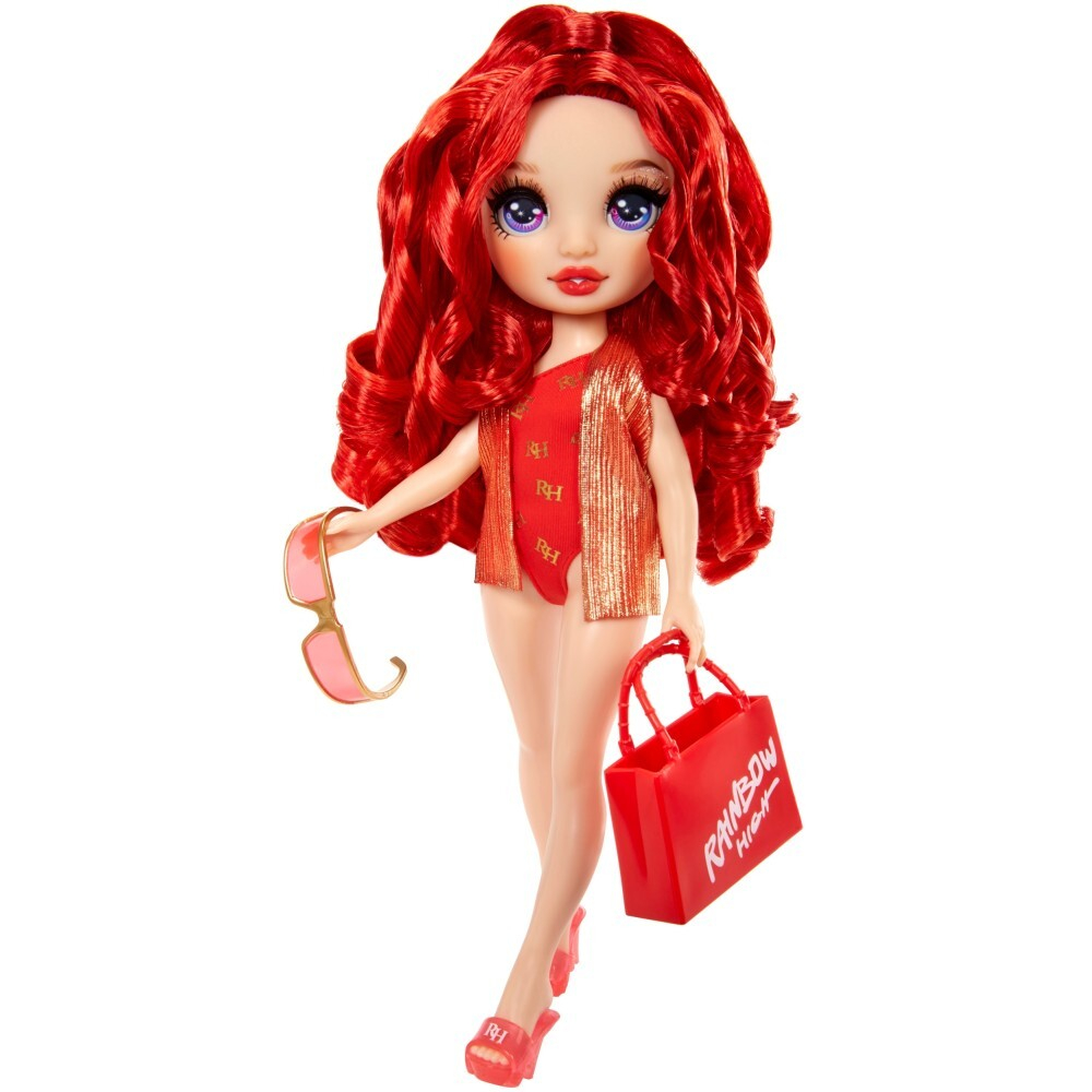 Rainbow High - Модная кукла Руби Андерсон (красная) Swim & Style 507277 / артикул   120377 507277  / GTIN 035051507277
