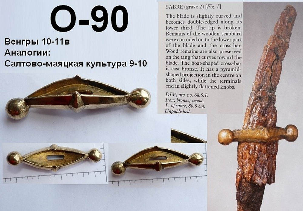 Гарда Венгры 10 в., Салтово 9-11 в.