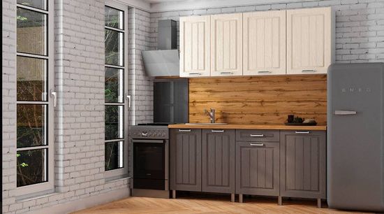 клен кремовый / клен серый