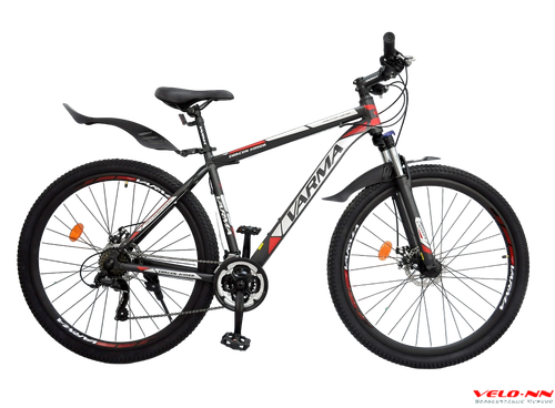 Велосипед 29" VARMA DRACON H95DA   р.19 серо-красный 21ск ал