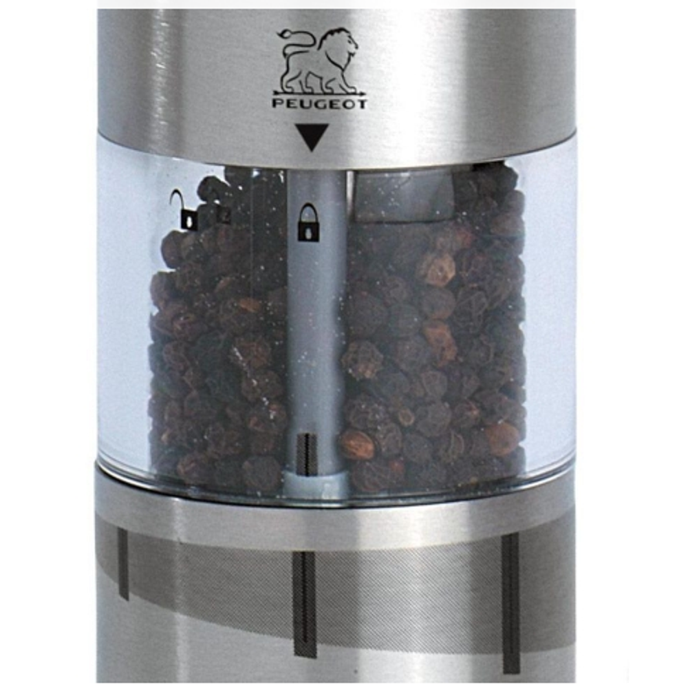 Мельница для перца электрическая 20 см Peugeot Elis Rechargeable Франция фрагмент