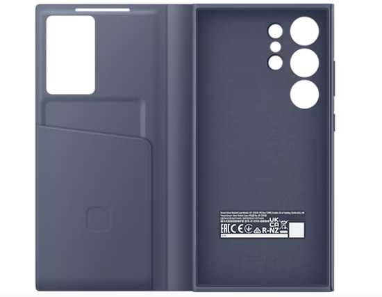 Чехол Книжка Smart View Wallet Case S24 Ultra( Фиолетовый)