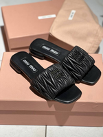 Шлепанцы Miu Miu
