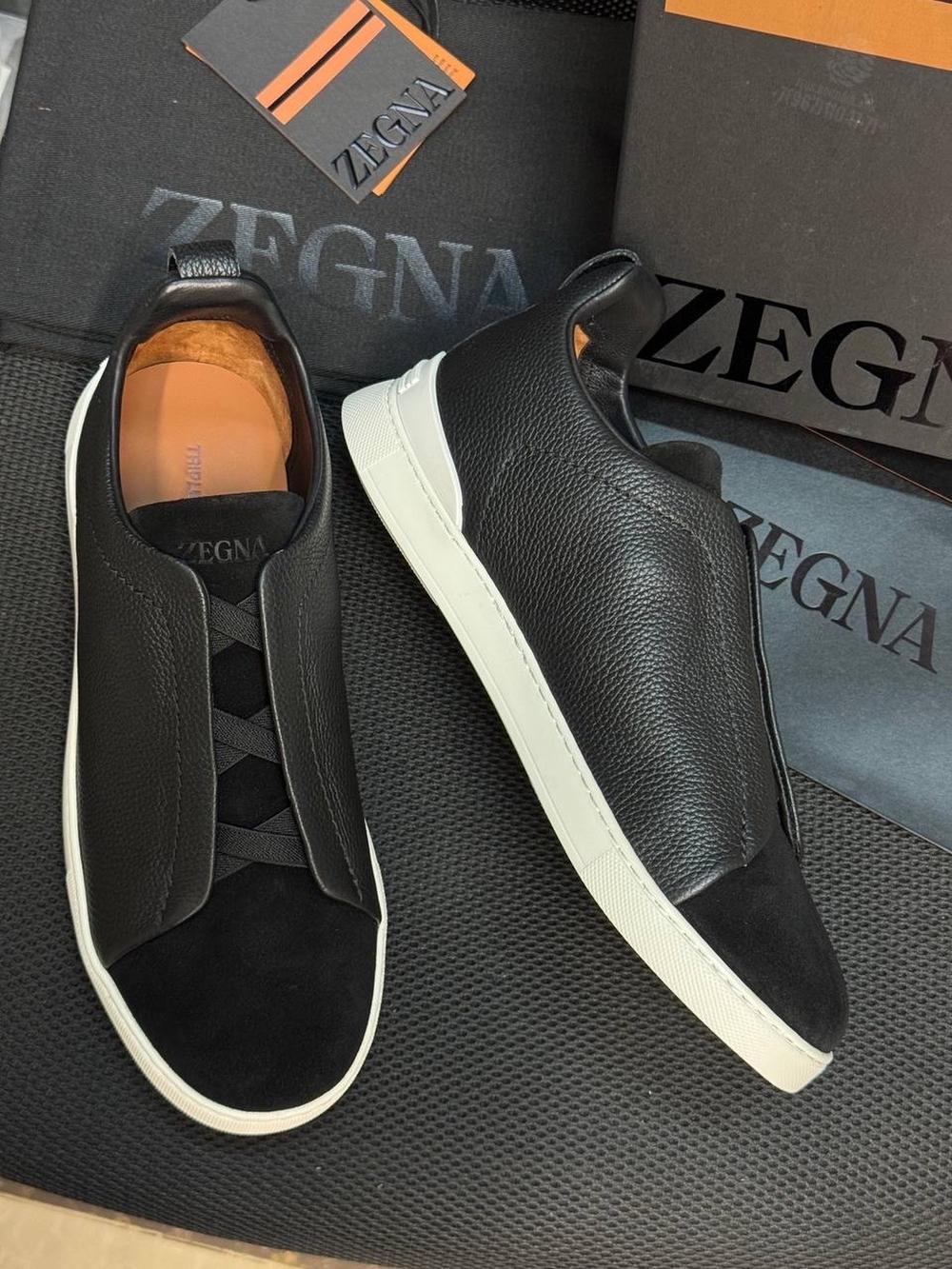 Кеды Ermenegildo Zegna Triple Stitch