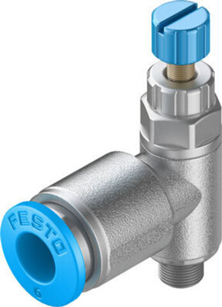 GRLA-M5-QS-6-RS-D Дроссель с обратным клапаном