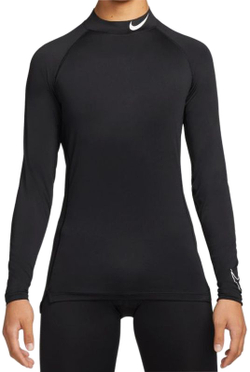 Компрессионка  Nike Pro Dri-Fit Tight LS Mock M - черный
