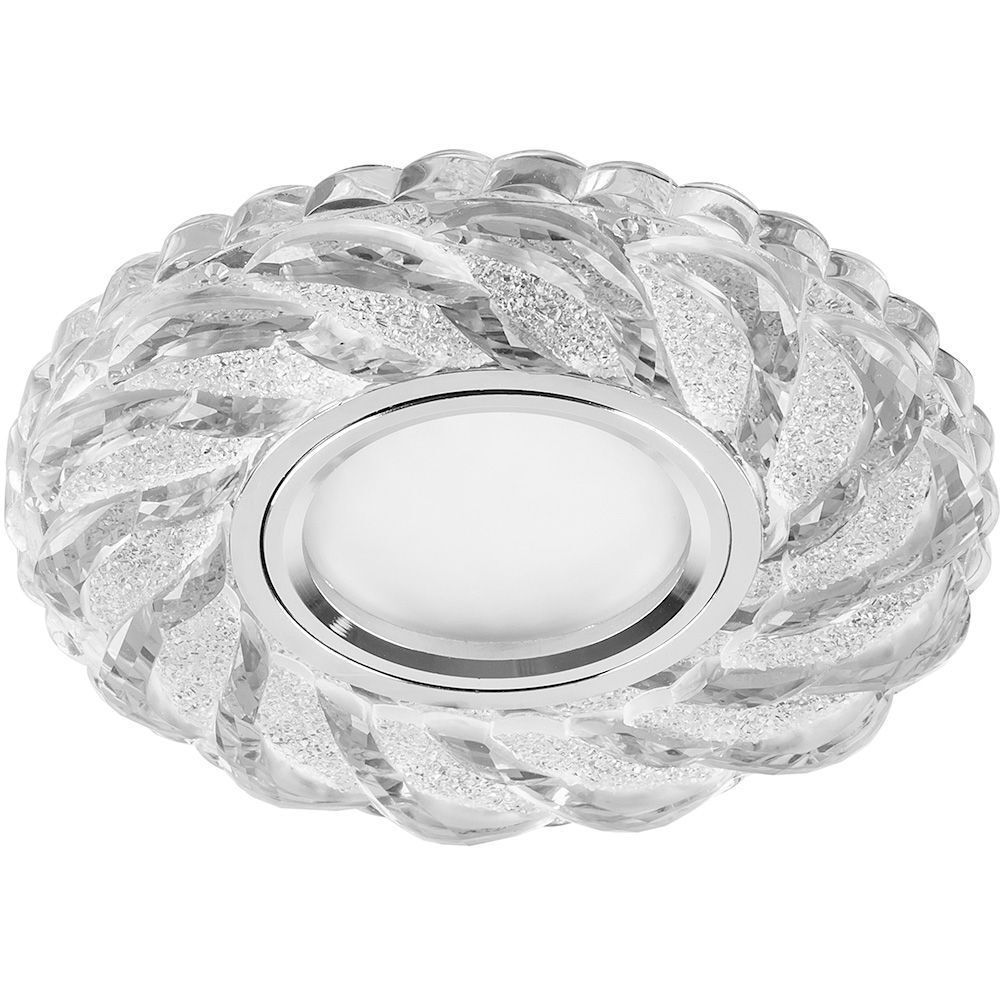 Спот Feron  15 LED 4000К, MR16, 50 Вт, G5.3, прозрачный, хром 29468 CD935