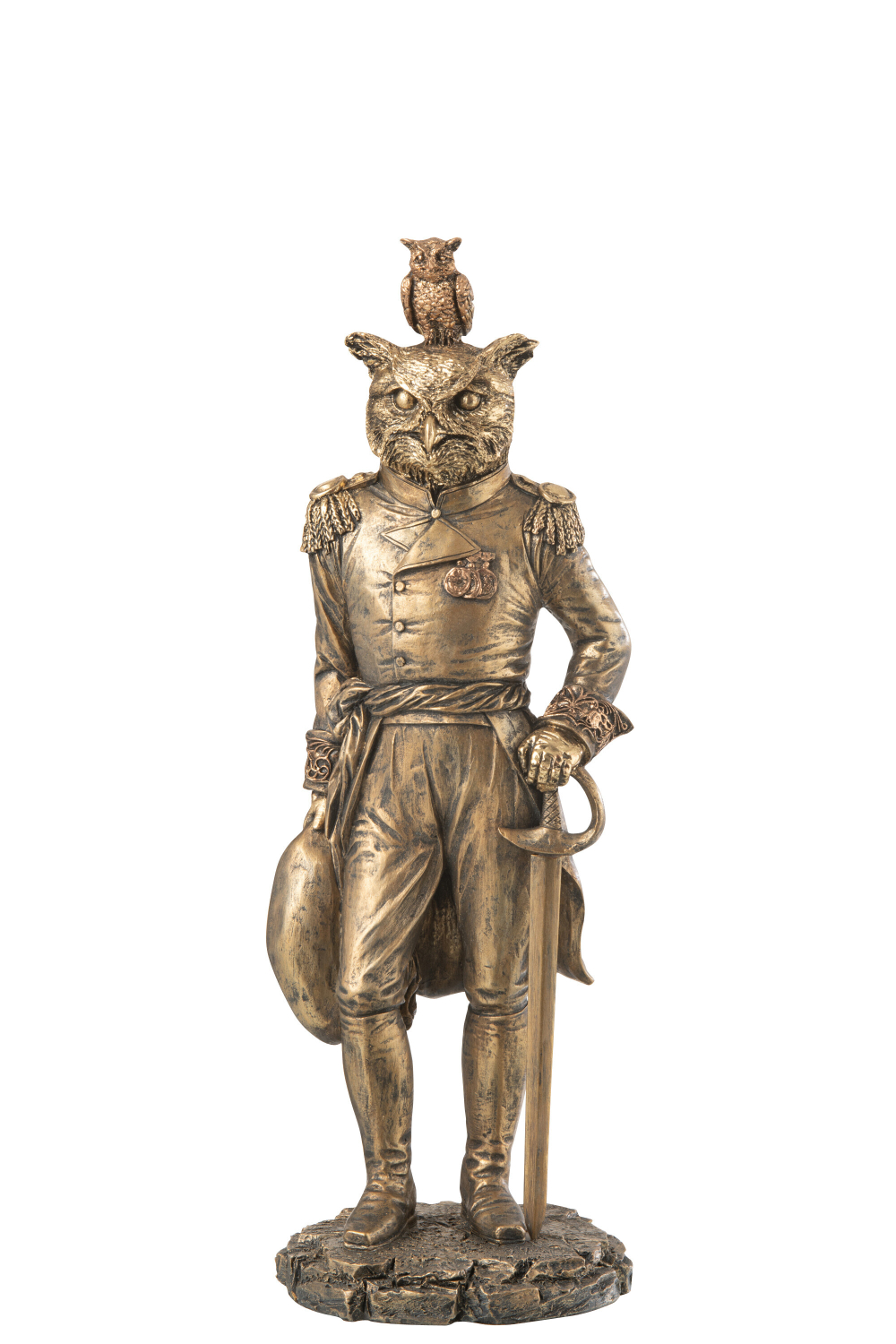 Декор "Филин - джентельмен" 13,5x13x38см