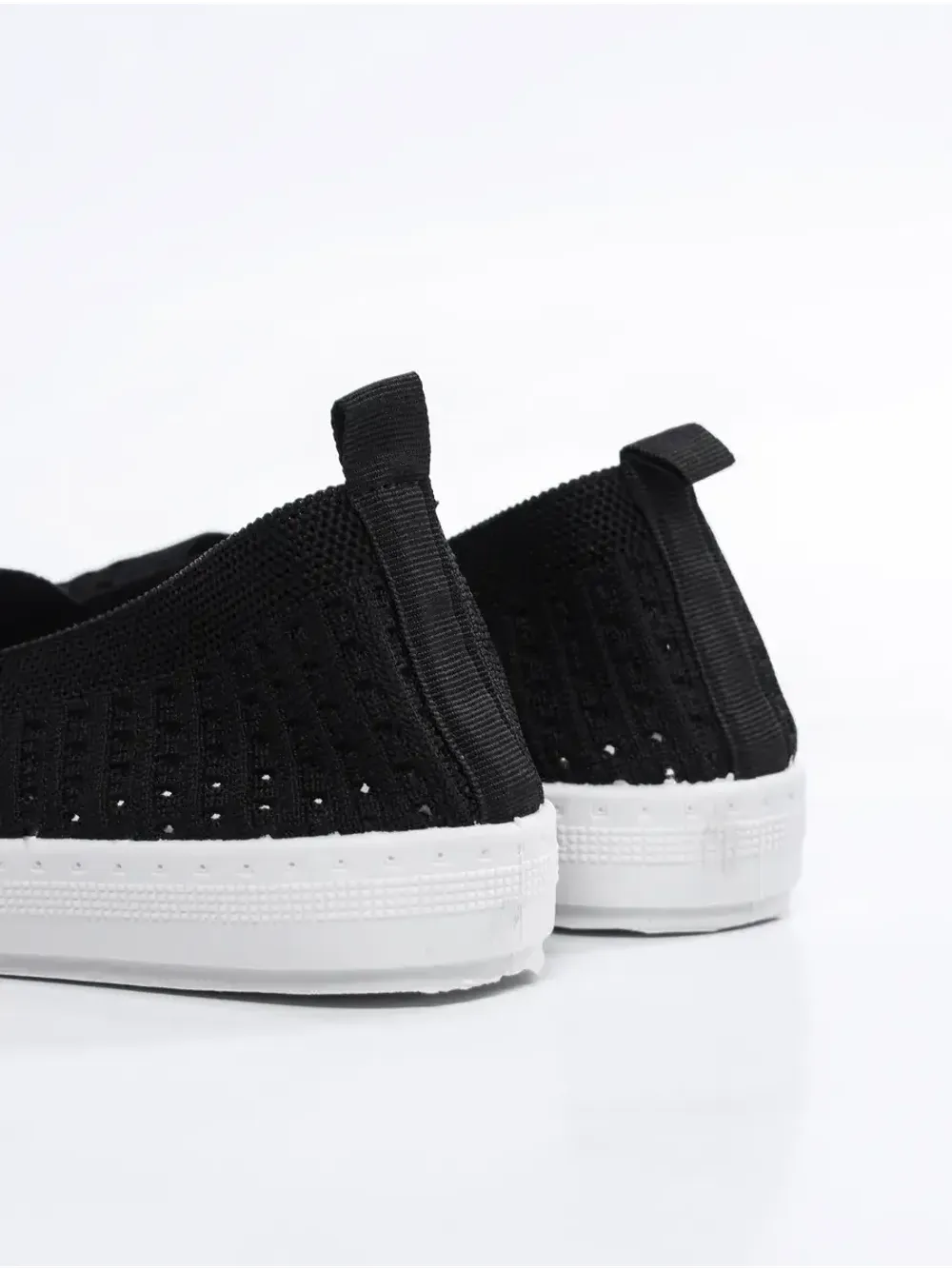 Мокасины летние текстильные