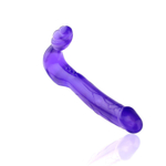 Фиолетовый безремневой страпон Jason - 24,5 см. (Цвет: фиолетовый)