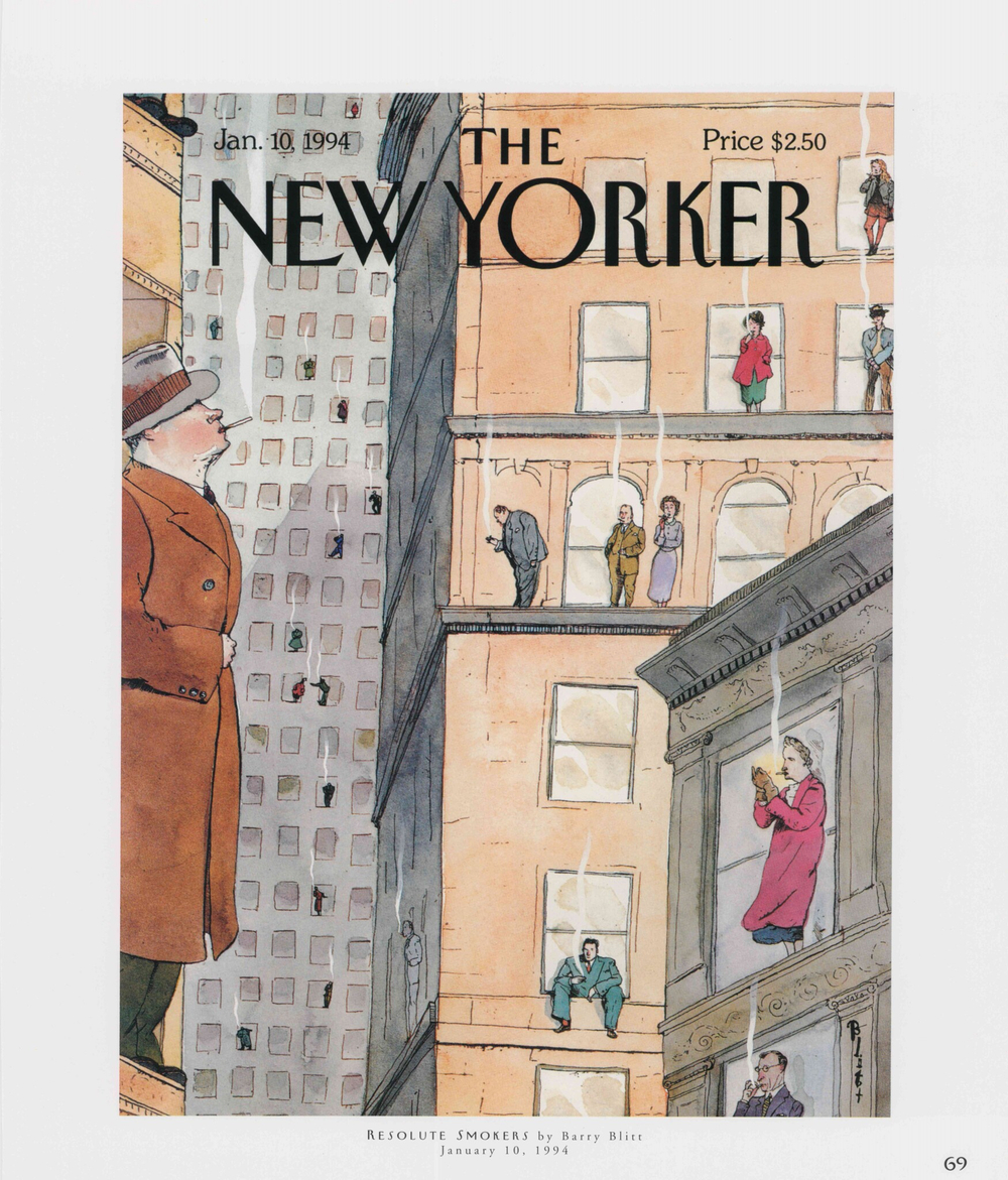 Постер журнала The New Yorker 10-01-1994, односторонний