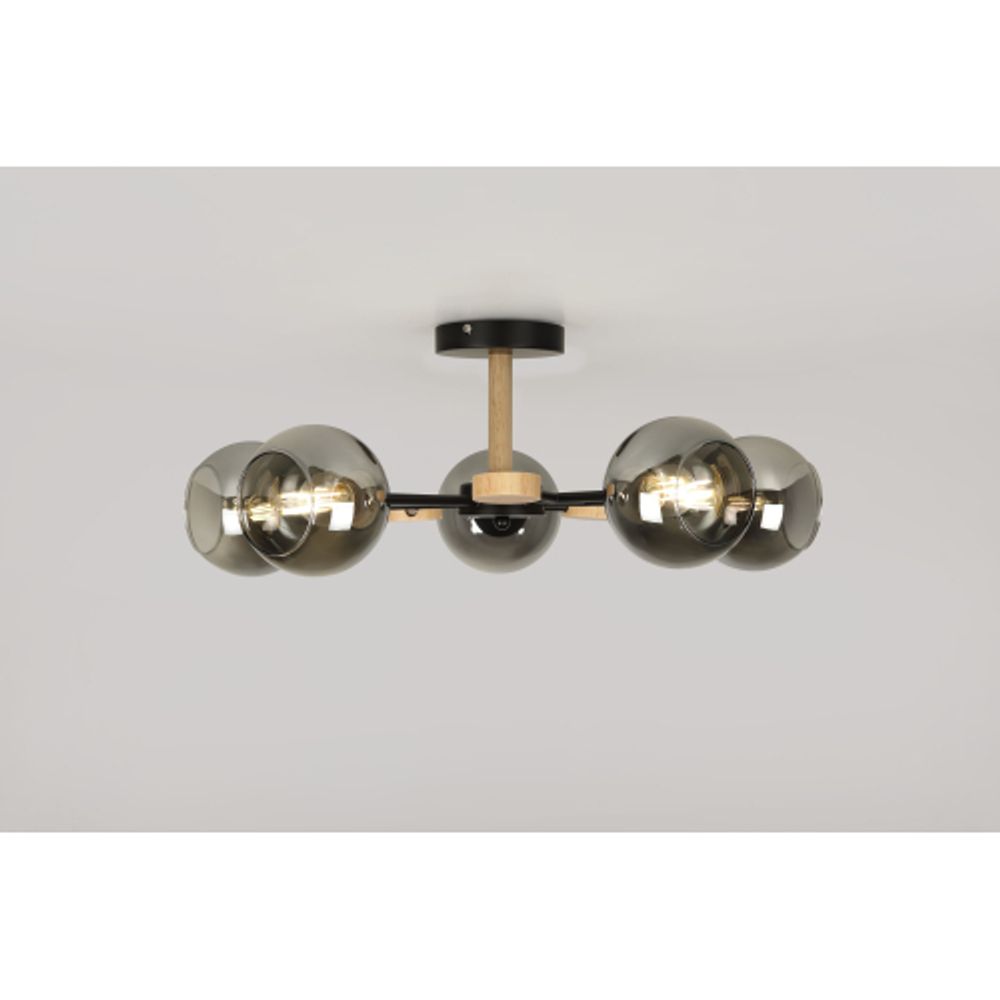 Люстра Rivoli   9181-305 5 х Е27 60 Вт модерн