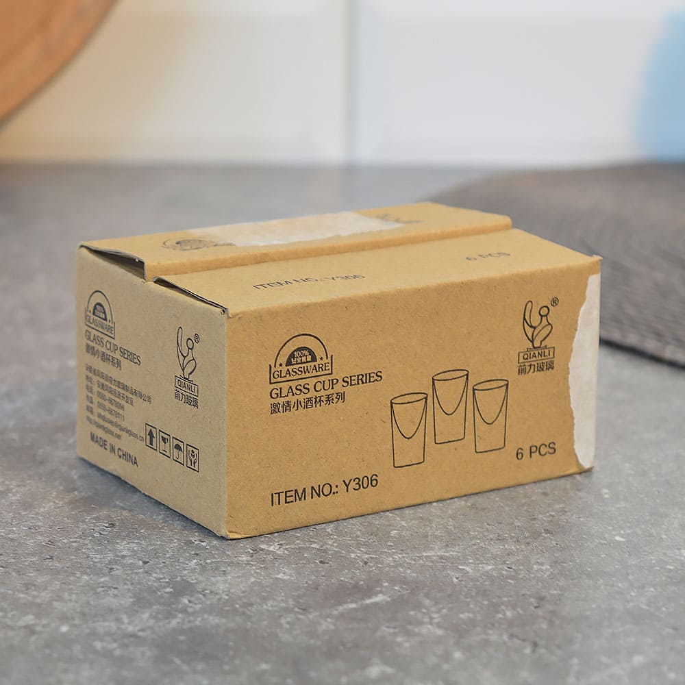 Набор стопок 6шт 15мл "Золотой край", 306/00