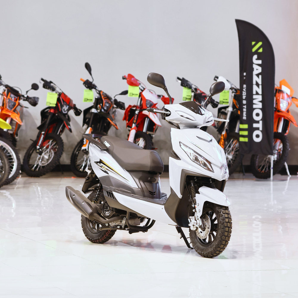 Скутер TMBK SCOOTER ARROW 50cc Nardo Grey Black