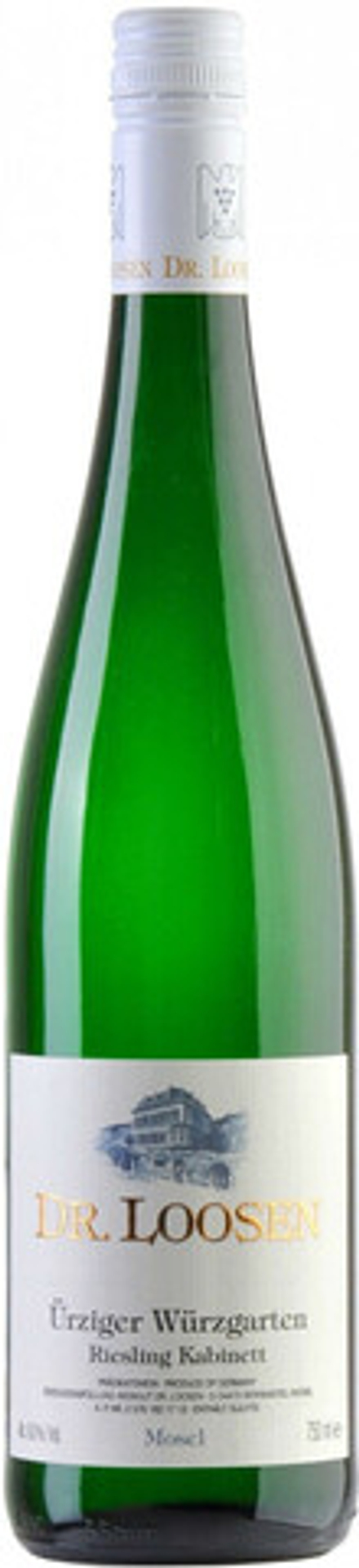 Вино Dr. Loosen, Riesling Urziger Wurzgarten Kabinett, 0,75 л.