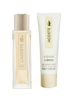 LACOSTE Pour Femme lady set (50ml edp + 50ml b/lotion)