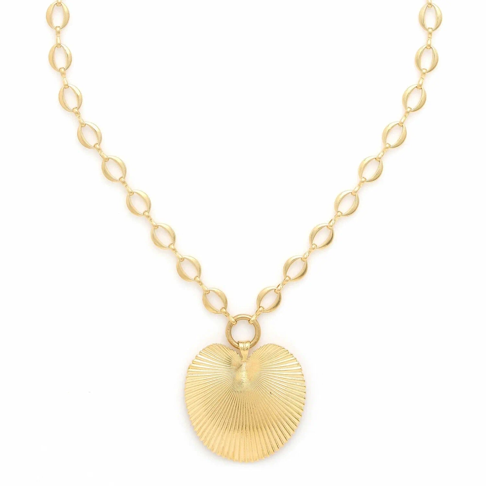 Колье ORI TAO, Palmspring, с пальмовым листом, OT24.2-15-31811 (золотистый)