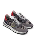 Кожаные кроссовки Philippe Model - серый(TYLU)