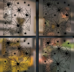 Наклейки «Паутинки» 43*30 см, 15 шт, 1 лист