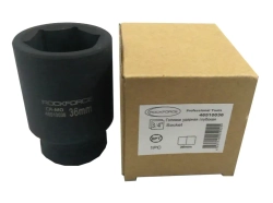 Головка ударная глубокая 36мм 6гр. 3/4'' RockForce##Rock FORCE RF-46510036