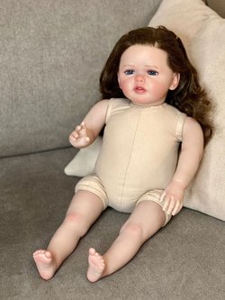 Кукла Реборн мягконабивная 60см в пакете (FA-334)