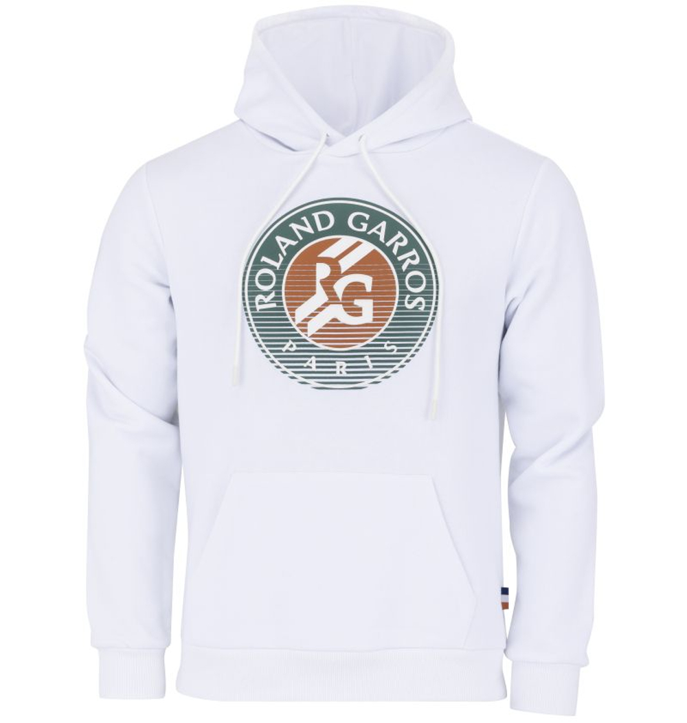 Куртка теннисная Roland Garros 2026 Big Logo - white