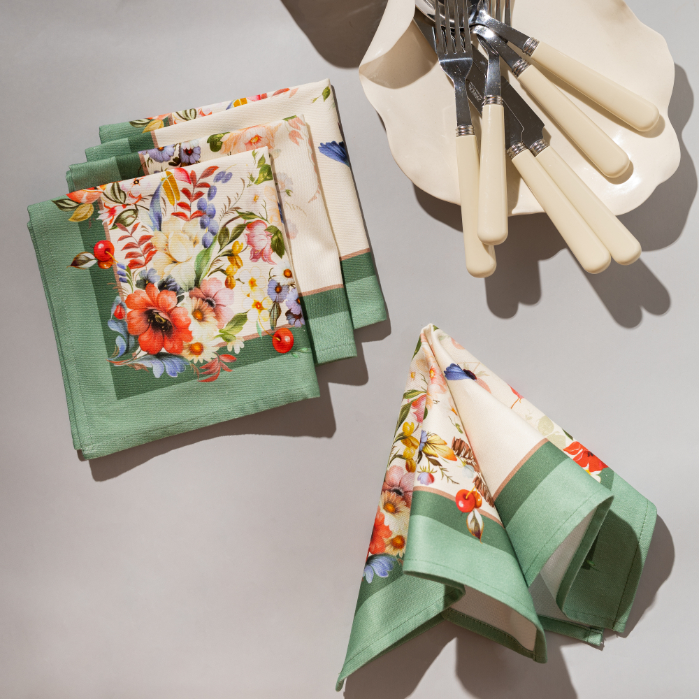 Сервировочная салфетка из хлопка