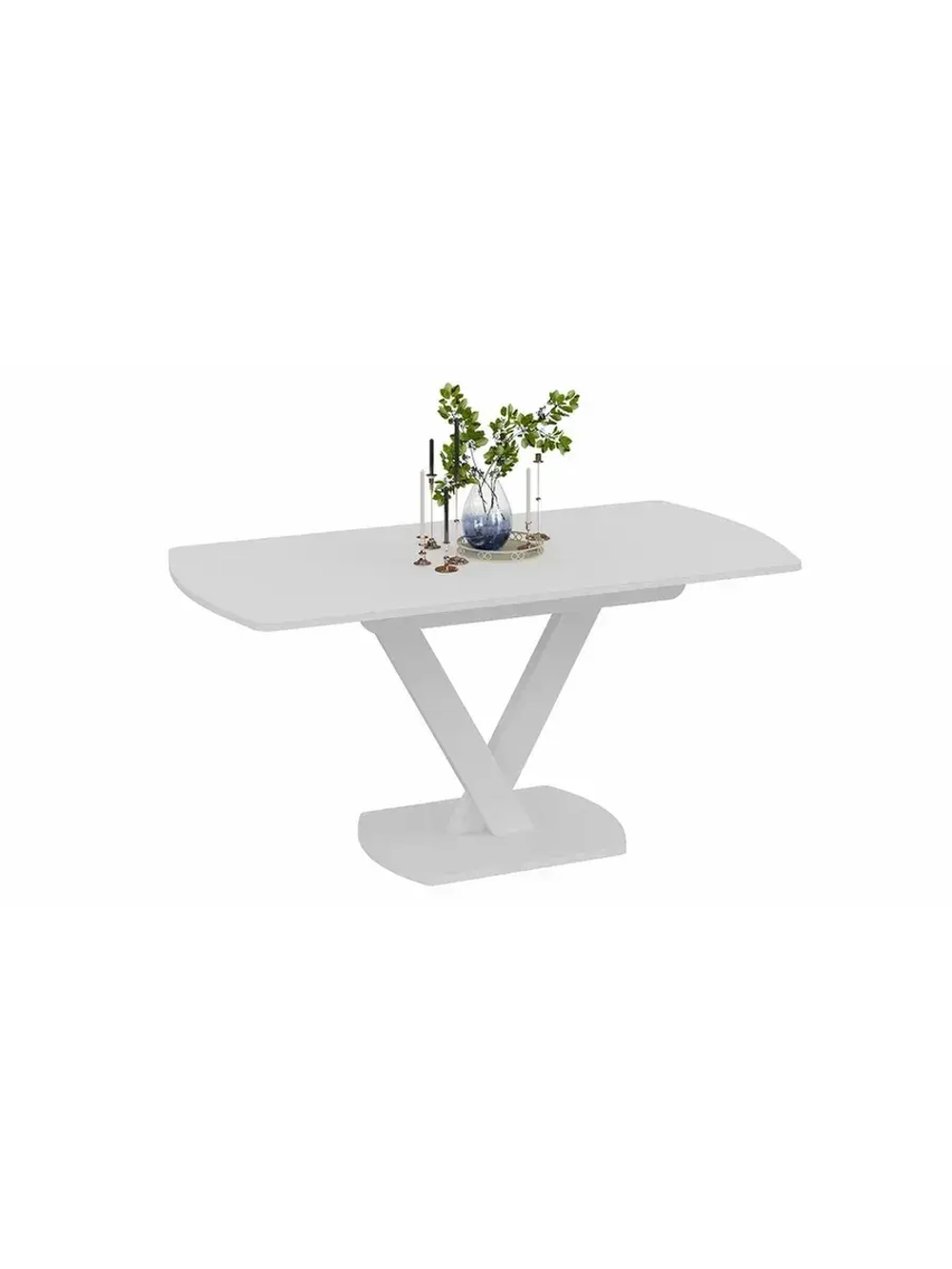 Стол кухонный обеденный раздвижной 120х80х75 см