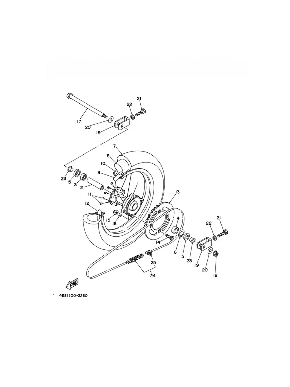 Звено цепи DID 428 DS-RJ