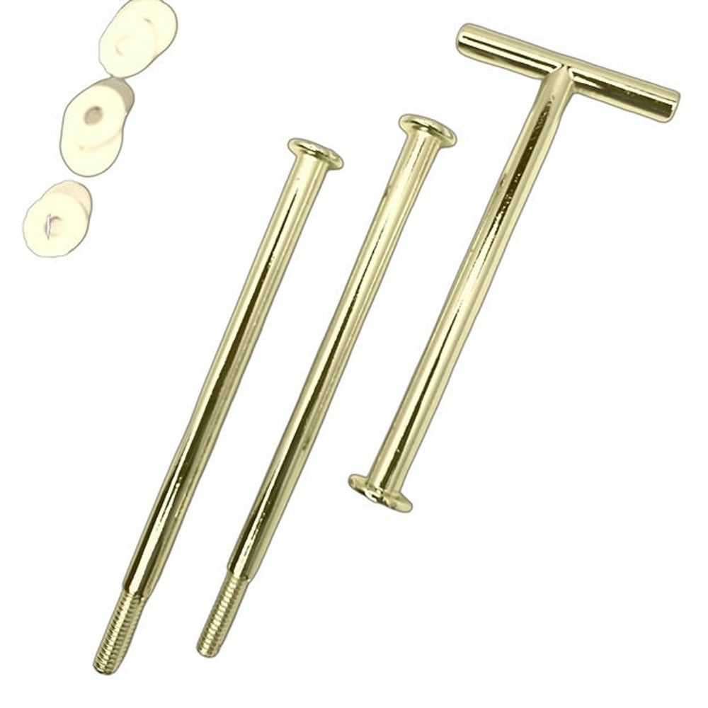 Фурнитура (ручка) для фруктовницы Cupcake Stand FZA204MS Gold