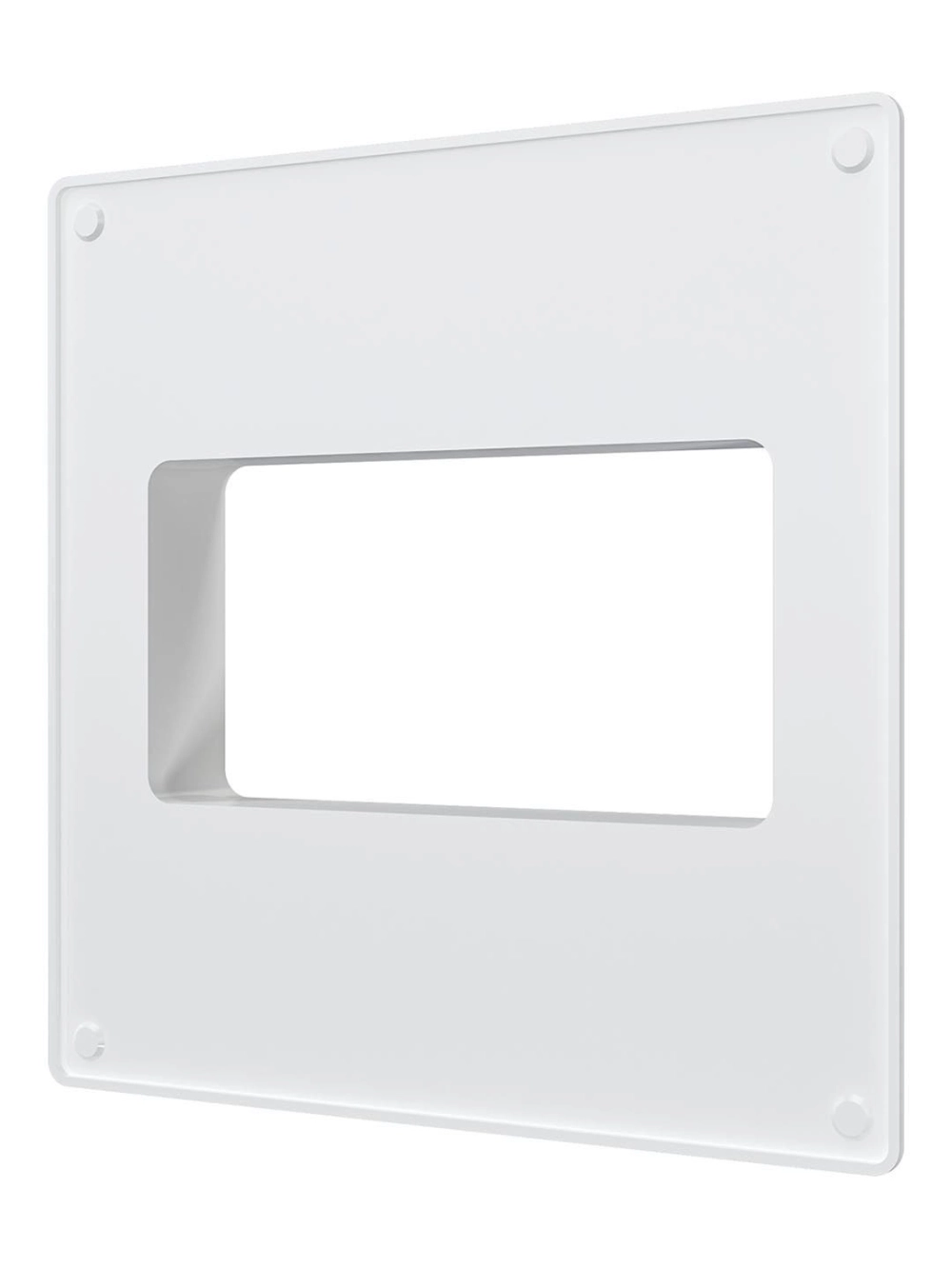 Площадка торцевая ПТП фланец 55х110 150х150 пластик ERA