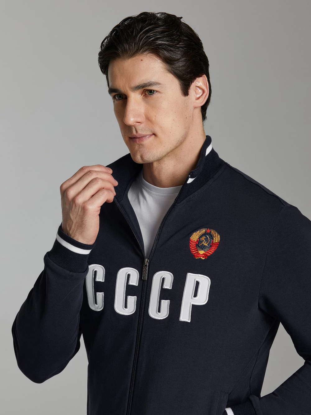 Спортивный костюм СССР 11M-RT-1752 темно-синий